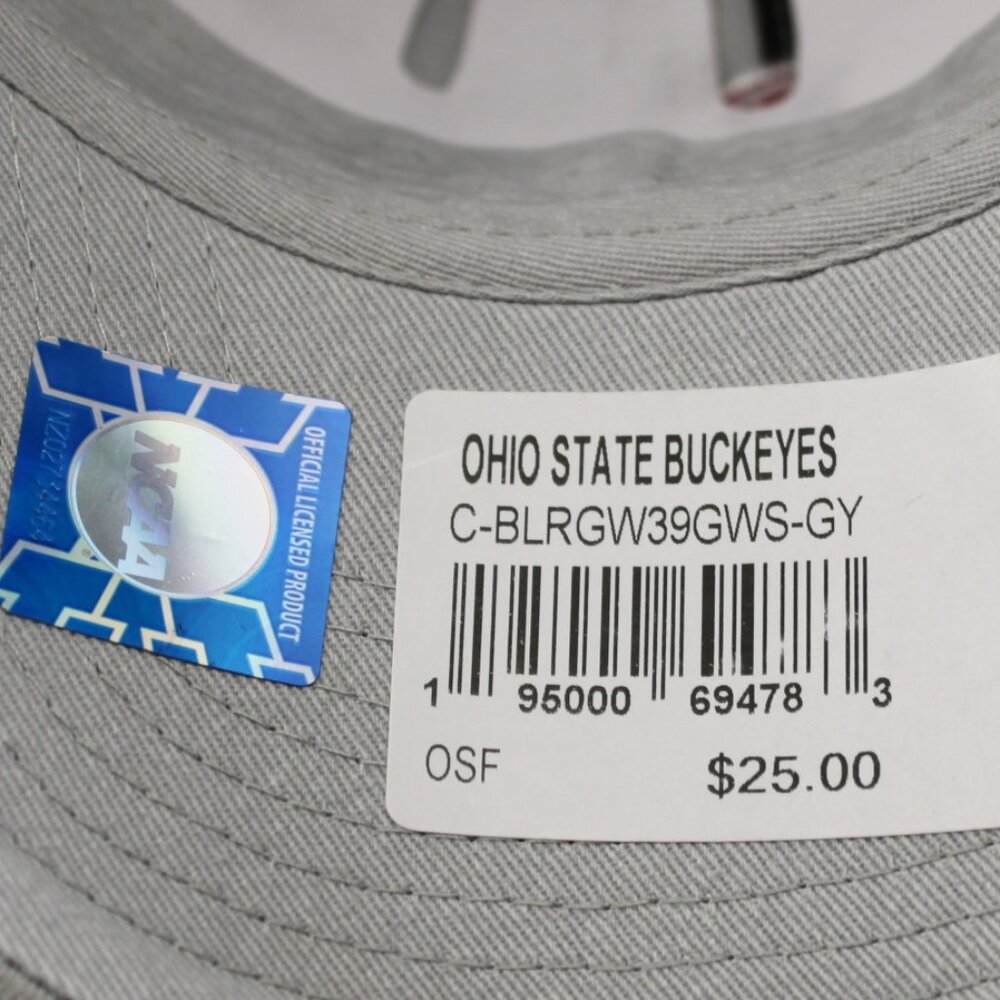 Ohio State Buckeyes '47 CLEAN UP Adjustable Buckle Strap Cap Hat Adult OSFM - Picture 4 of 6